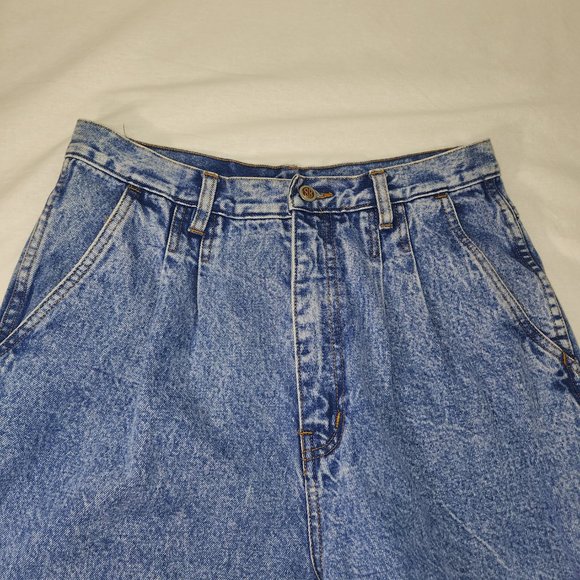 VINTAGE Bill Blass High Rise Relaxed Fit Mom Jeans Size 14 100% Cotton Exc. Cond - Picture 9 of 16